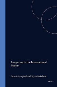 Produktbild: Lawyering in the International Market