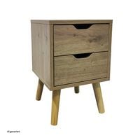 Produktbild: HTI-Living Nachttisch 2 Schubladen Thekla Artisaneiche Nachttisch 2 Schubladen Thekla Artisaneiche
