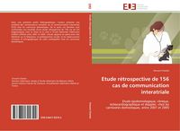 Produktbild: Etude r&eacute;trospective de 156 cas de communication interatriale