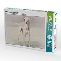 Produktbild: CALVENDO Puzzle Ein Bild aus dem Kalender Whippets 2017 | 1000 Teile Lege-Gr&ouml;&szlig;e 64x48cm Foto-Puzzle f&uuml;r gl&uuml;ckliche Stunden