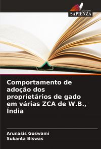 Produktbild: Comportamento de ado&ccedil;&atilde;o dos propriet&aacute;rios de gado em v&aacute;rias ZCA de W.B., &Iacute;ndia