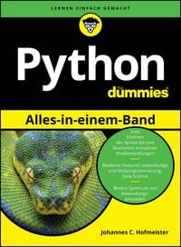 Produktbild: Python Alles-in-einem-Band f&uuml;r Dummies