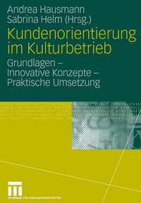 Produktbild: Kundenorientierung im Kulturbetrieb