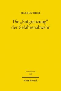 Produktbild: Die 'Entgrenzung' der Gefahrenabwehr