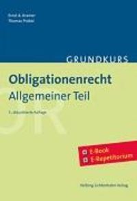 Produktbild: Grundkurs Obligationenrecht Allgemeiner Teil