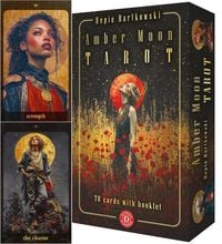 Produktbild: Amber Moon Tarot - 78 tarot cards and 80-page booklet (English)