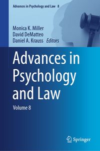 Produktbild: Advances in Psychology and Law