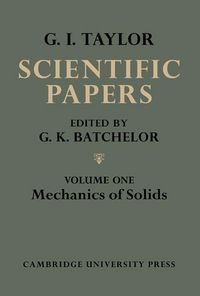 Produktbild: The Scientific Papers of Sir Geoffrey Ingram Taylor
