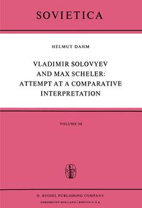 Produktbild: Vladimir Solovyev and Max Scheler: Attempt at a Comparative Interpretation
