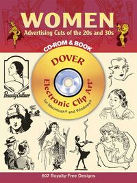 Produktbild: Women Advertising Cuts of the 20s and 30s with CDROM