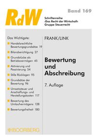 Produktbild: Bewertung und Abschreibung