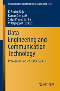 Produktbild: Data Engineering and Communication Technology