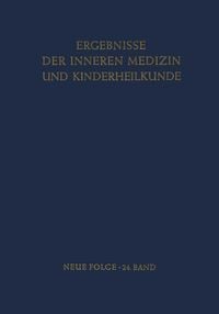 Produktbild: Ergebnisse der Inneren Medizin und Kinderheilkunde