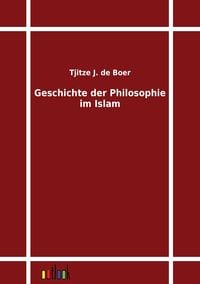 Produktbild: Geschichte der Philosophie im Islam