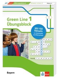 Produktbild: Green Line 1 Bayern Klasse 5 - &Uuml;bungsblock zum Schulbuch