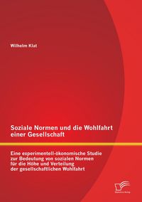 Produktbild: Soziale Normen und die Wohlfahrt einer Gesellschaft