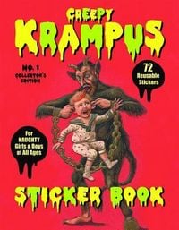 Produktbild: Creepy Krampus Sticker Book