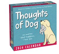 Produktbild: Nelson, M: Thoughts of Dog 2024 Day-To-Day Calendar
