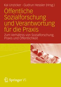 Produktbild: &Ouml;ffentliche Sozialforschung und Verantwortung f&uuml;r die Praxis