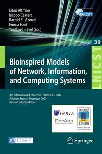 Produktbild: Bioinspired Models of Network, Information, and Computing Systems