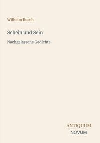 Produktbild: Schein und Sein