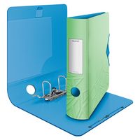 Produktbild: LEITZ Ordner Urban Chic gr&uuml;n DIN A4 R&uuml;ckenbreite 8,2 cm