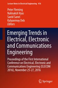 Produktbild: Emerging Trends in Electrical, Electronic and Communications Engineering