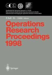 Produktbild: Operations Research Proceedings 1998