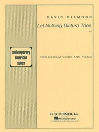 Produktbild: Let Nothing Disturb Thee: Voice and Piano
