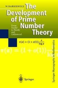 Bild vom Artikel The Development of Prime Number Theory vom Autor Wladyslaw Narkiewicz