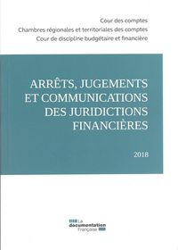Produktbild: Arrets, Jugements et Communications des Juridictions Financieres 2018