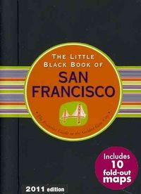 Produktbild: The Little Black Book of San Francisco: The Essential Guide to the Golden Gate City