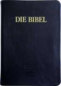 Produktbild: Schlachter 2000 Bibel - Gro&szlig;druckausgabe (Softcover, schwarz, Goldschnitt)