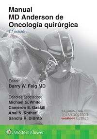 Produktbild: Feig, B: Manual MD Anderson de Oncologia quirurgica
