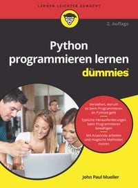 Produktbild: Python programmieren lernen f&uuml;r Dummies