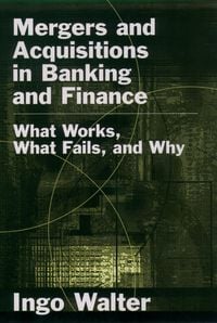 Produktbild: Mergers and Acquisitions in Banking and Finance