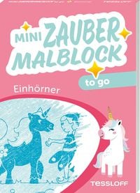 Produktbild: Mini Zaubermalblock to go. Einh&ouml;rner
