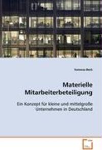 Bild vom Artikel Beck Vanessa: Materielle Mitarbeiterbeteiligung vom Autor Vanessa Beck