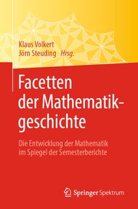 Produktbild: Facetten der Mathematikgeschichte
