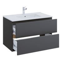 Produktbild: 2 tlg. Badm&ouml;bel-Set mit Waschbecken Cosila-I 81 cm