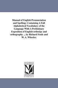 Produktbild: Manual of English Pronunciation and Spelling