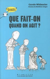 Produktbild: Que fait-on quand on agit ?