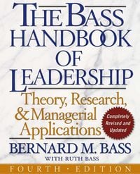 Produktbild: The Bass Handbook of Leadership