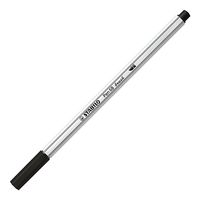 Premium-Filzstift mit Pinselspitze für variable Strichstärken - STABILO Pen 68 brush - 12er Pack - mit 12 verschiedenen Farben