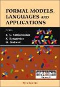 Produktbild: Formal Models, Languages and Applications