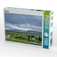 Produktbild: CALVENDO Puzzle Thingvellir | 1000 Teile Lege-Gr&ouml;&szlig;e 64x48cm Foto-Puzzle f&uuml;r gl&uuml;ckliche Stunden