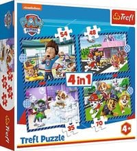 Produktbild: 4 in 1 Puzzle - PAW Patrol