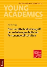 Produktbild: Der Unmittelbarkeitsbegriff bei zwischengeschalteten Personengesellschaften