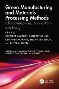 Produktbild: Green Manufacturing and Materials Processing Methods