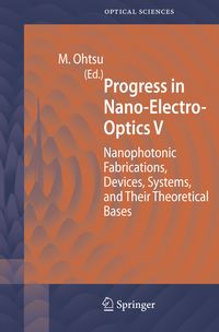 Produktbild: Progress in Nano-Electro-Optics V